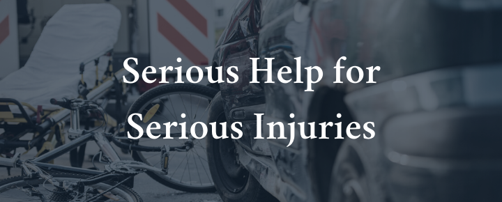 serious help for serious injuries - san francisco bicycle accident lawyers